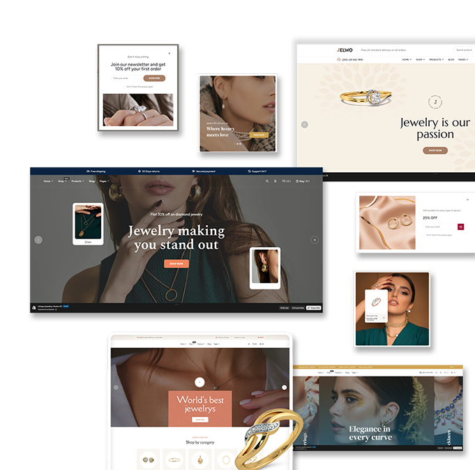 Shopify & WooCommerce, Built for Jewelry, Powered by VDB